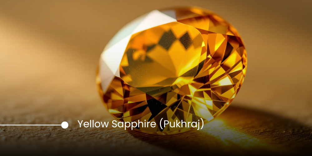 Certified 6.25 Ratti Pukhraj (Yellow Sapphire)